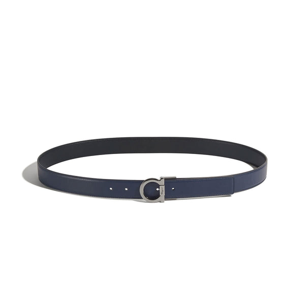 Reversible And Adjustable Gancini Belt